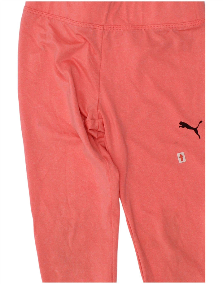 Puma Girls Leggings 4-5 Years  Pink Polyester