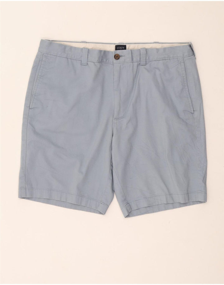 J. CREW Mens Chino Shorts W36 Large  Blue Cotton