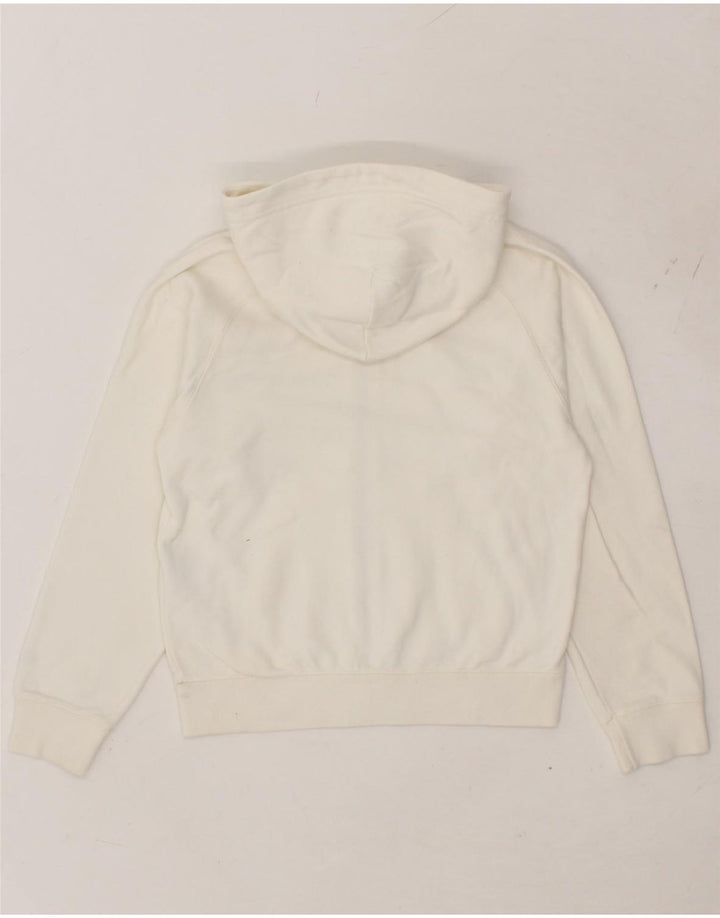 CHAMPION Girls Zip Hoodie Sweater 7-8 Years  Beige Cotton Vintage Champion and Second-Hand Champion from Messina Hembry 