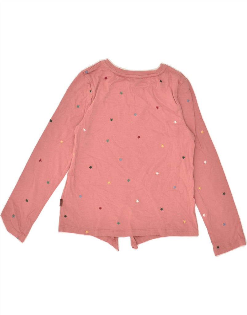 FAT FACE Girls Top Long Sleeve 9-10 Years Pink Spotted Cotton | Vintage Fat Face | Thrift | Second-Hand Fat Face | Used Clothing | Messina Hembry 