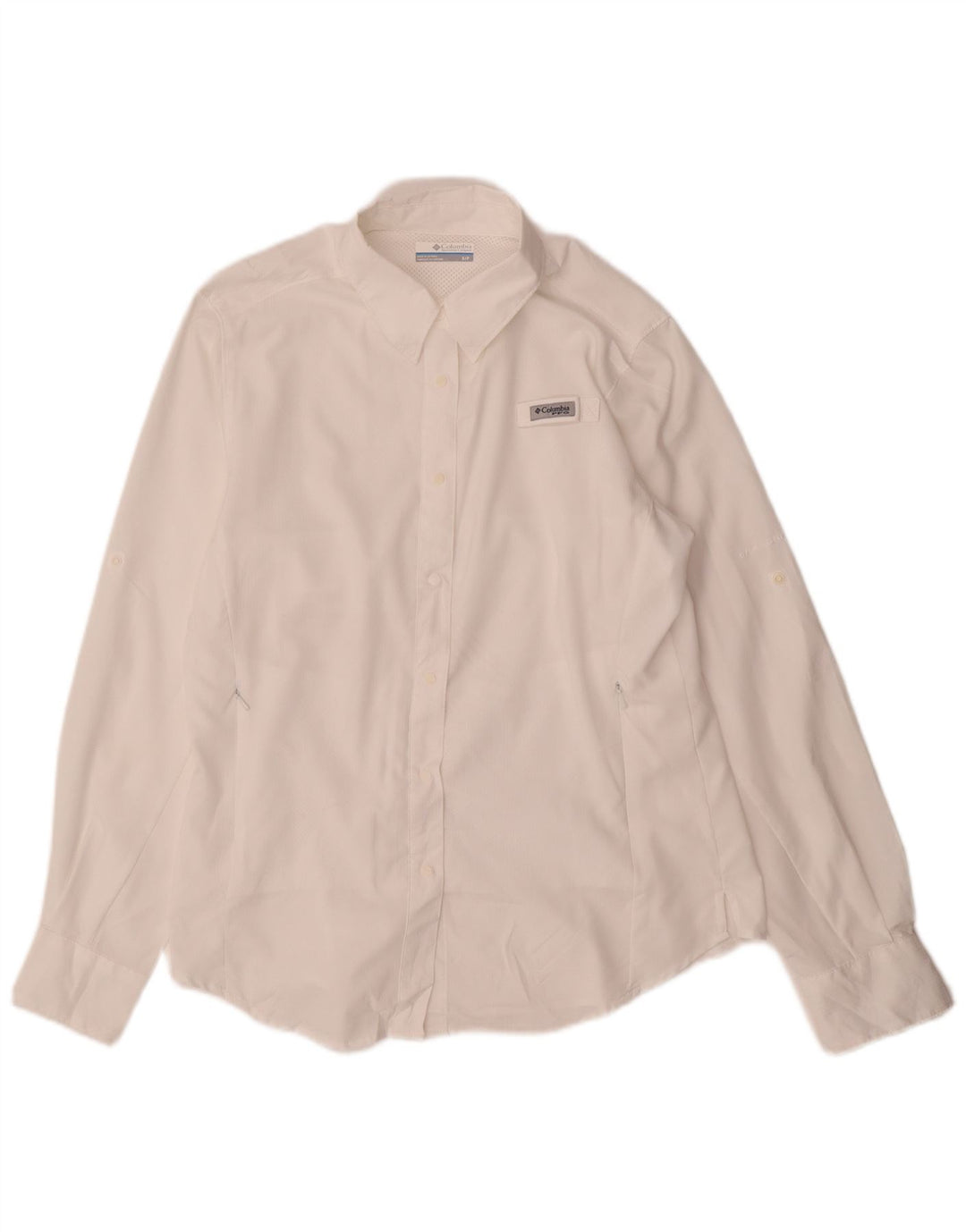Columbia Womens Oversized Shirt UK 10 Small White