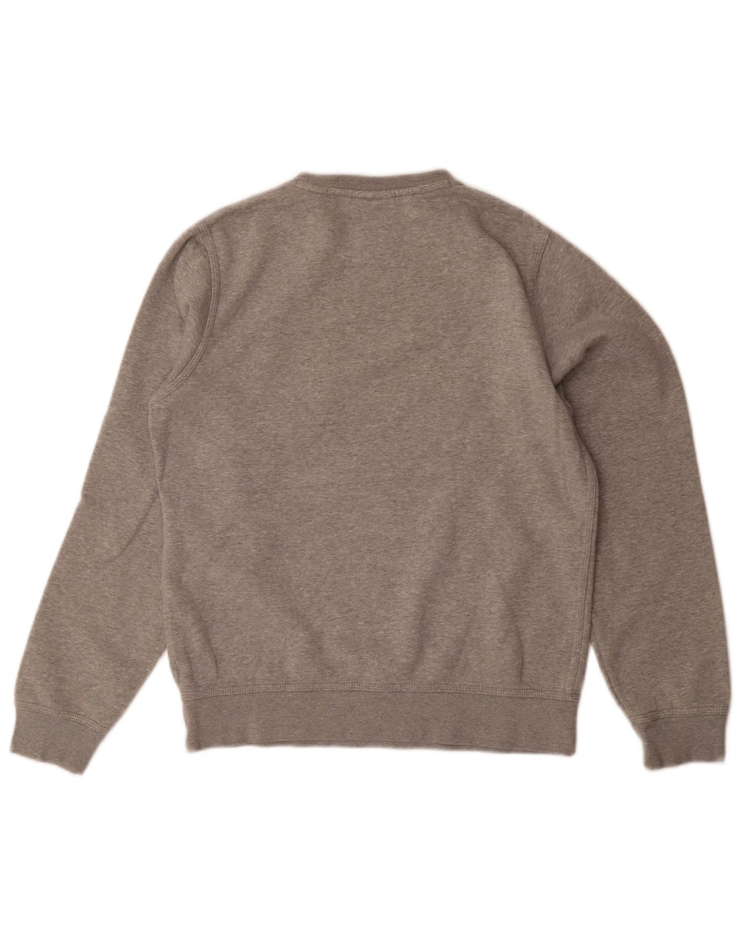 Nike Mens Sweatshirt Jumper Small Grey Flecked Cotton