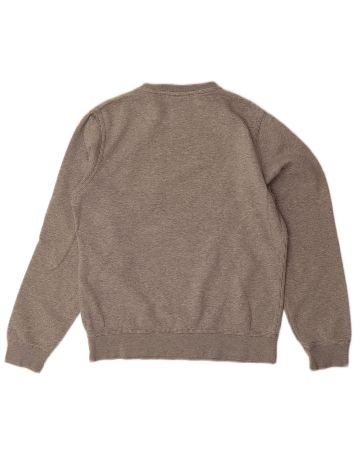 Nike Mens Sweatshirt Jumper Small Grey Flecked Cotton