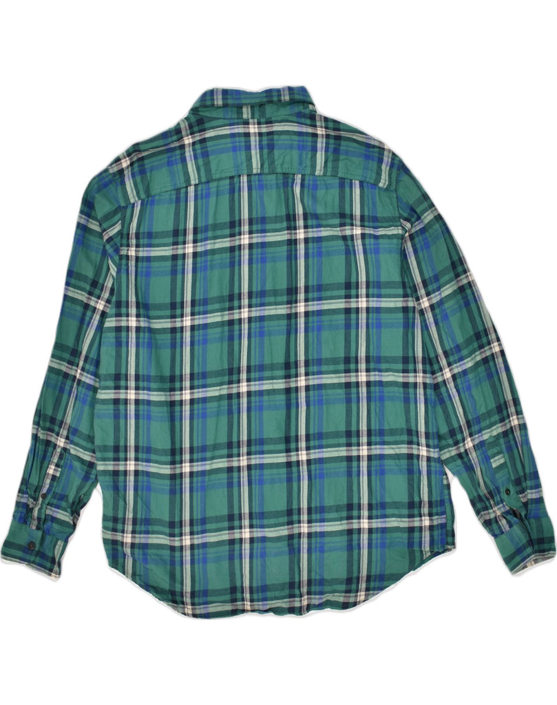 AMERICAN EAGLE Mens Classic Fit Shirt 2XL Green Check Cotton | Vintage American Eagle | Thrift | Second-Hand American Eagle | Used Clothing | Messina Hembry 