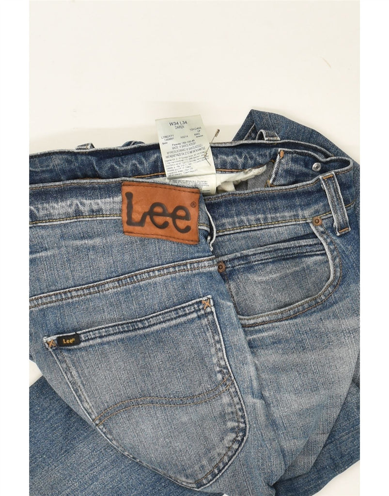 LEE Mens Straight Jeans W34 L30  Blue Cotton | Vintage Lee | Thrift | Second-Hand Lee | Used Clothing | Messina Hembry 