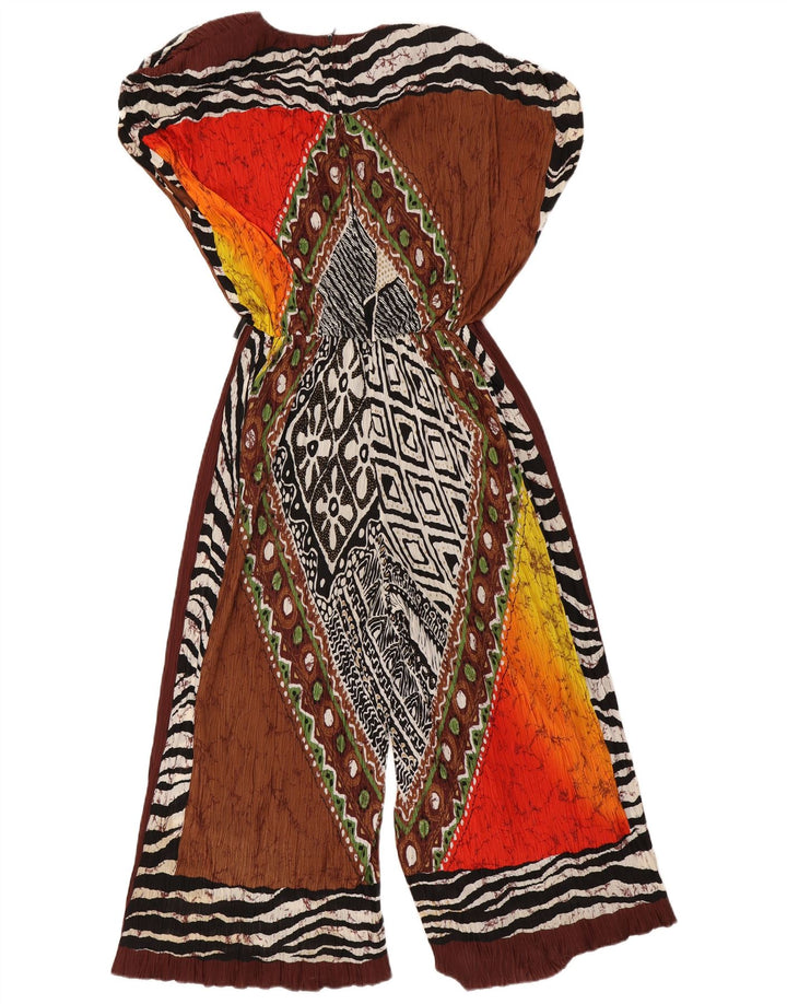 Puszta Womens Abstract Pattern Oversized Jumpsuit EU 44 XL  Multicoloured