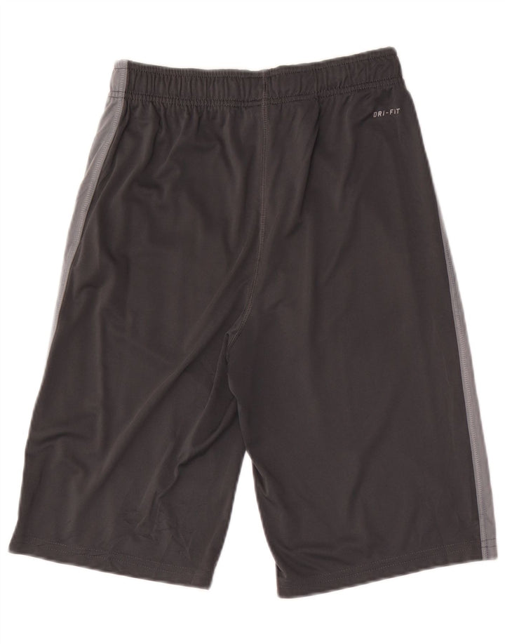 NIKE Mens Dri Fit Sport Shorts Large  Grey Polyester