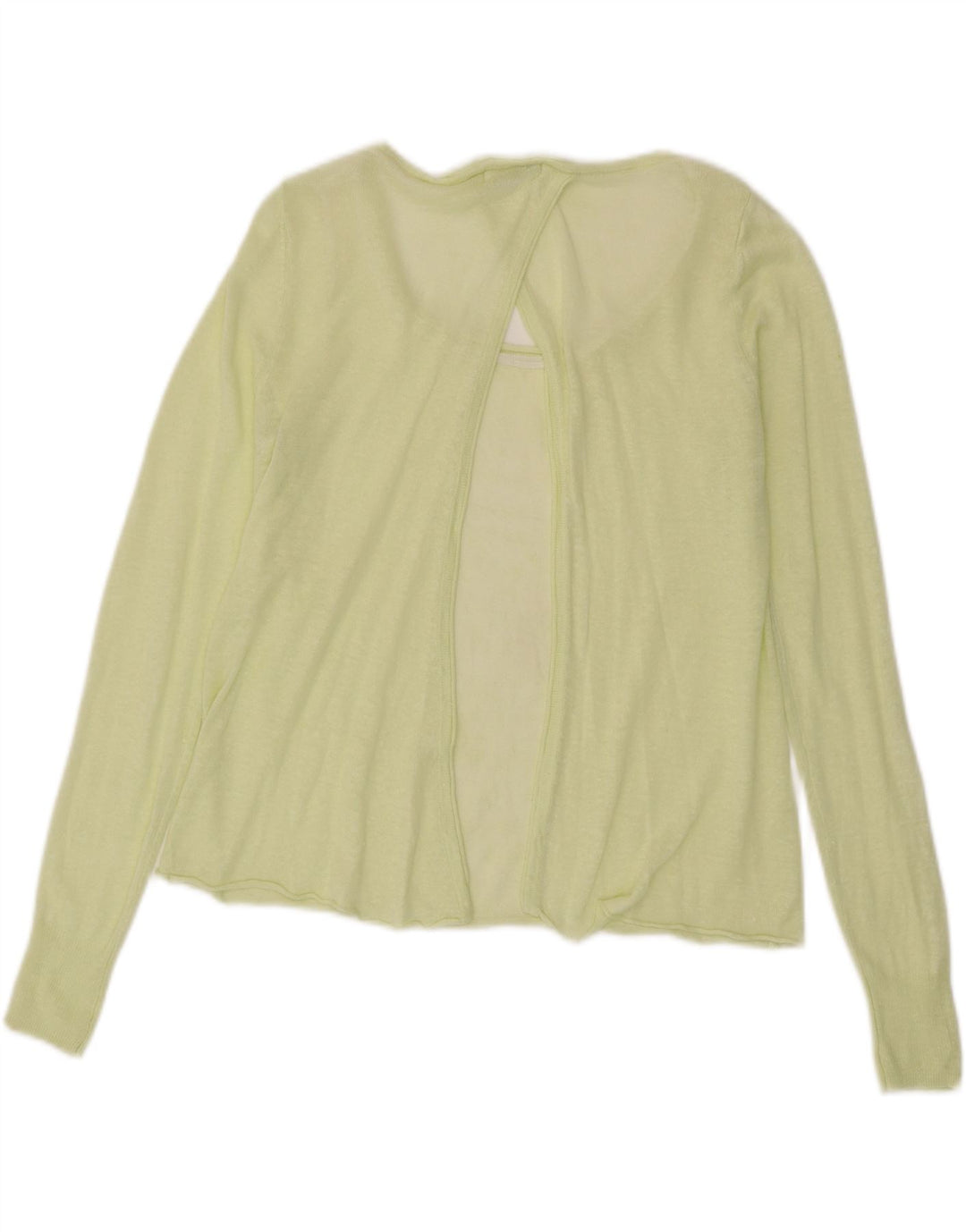 MINT VELVET Womens Top Long Sleeve UK 8 Small Green