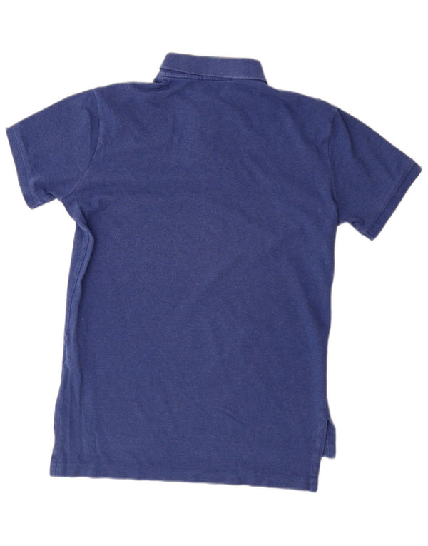 Polo Ralph Lauren Mens Custom Fit Polo Shirt Small Blue Cotton