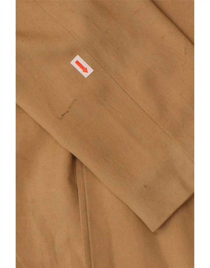 Banana Republic Womens 3 Button Blazer Jacket UK 8 Small Beige Silk