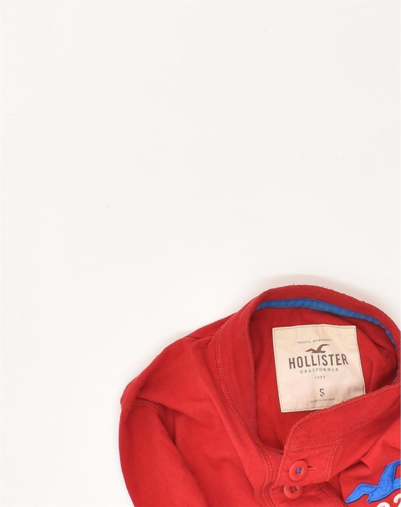 HOLLISTER Mens Top Long Sleeve Small Red Cotton | Vintage Hollister | Thrift | Second-Hand Hollister | Used Clothing | Messina Hembry 