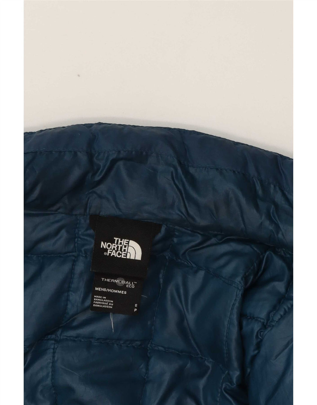 The North Face Mens Padded Jacket UK 36 Small Blue Polyester