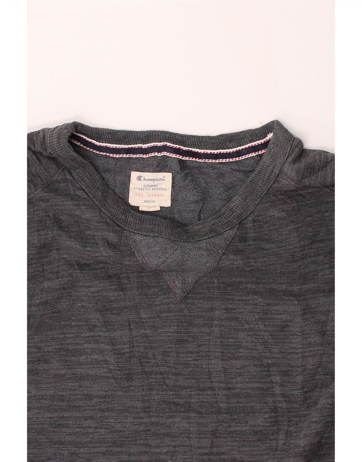 CHAMPION Mens Sweatshirt Jumper XL Grey Vintage Champion and Second-Hand Champion from Messina Hembry 