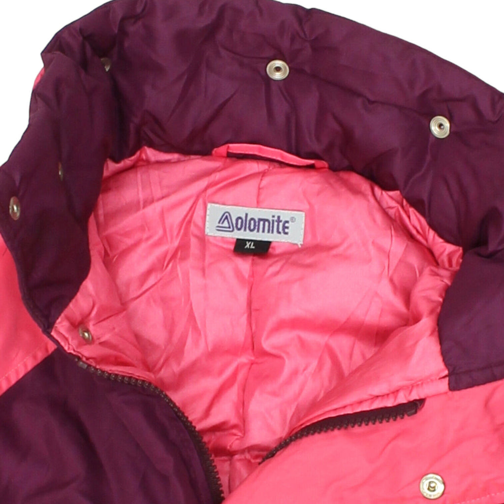 Dolomite Girls Purple Ski Suit | Vintage Retro Winter Sportswear Kids Snowsuit | Vintage Messina Hembry | Thrift | Second-Hand Messina Hembry | Used Clothing | Messina Hembry 