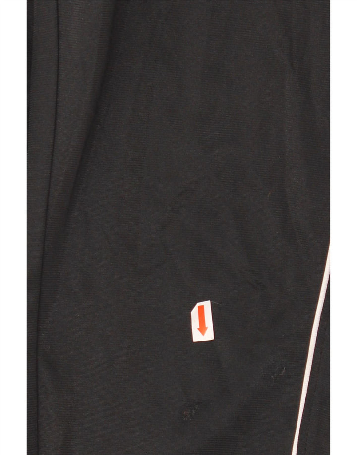 PUMA Boys Tracksuit Trousers Joggers 7-8 Years Small Black Polyester