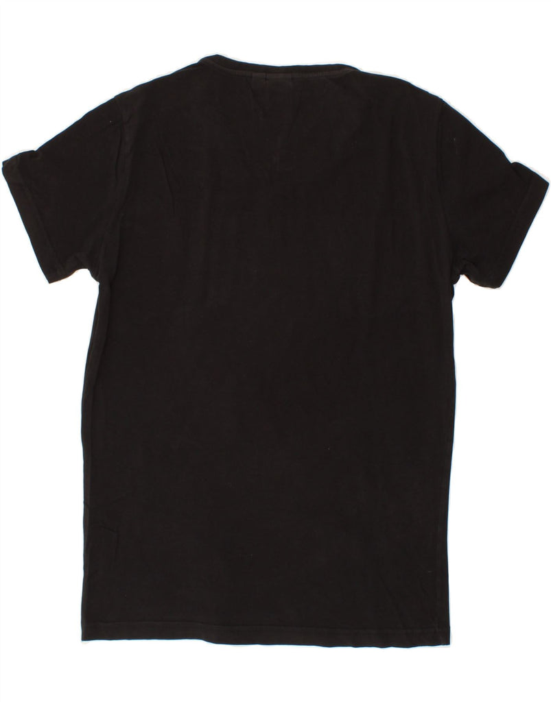 CALVIN KLEIN Mens Graphic T-Shirt Top IT 52 Large Black Cotton Vintage Calvin Klein and Second-Hand Calvin Klein from Messina Hembry 