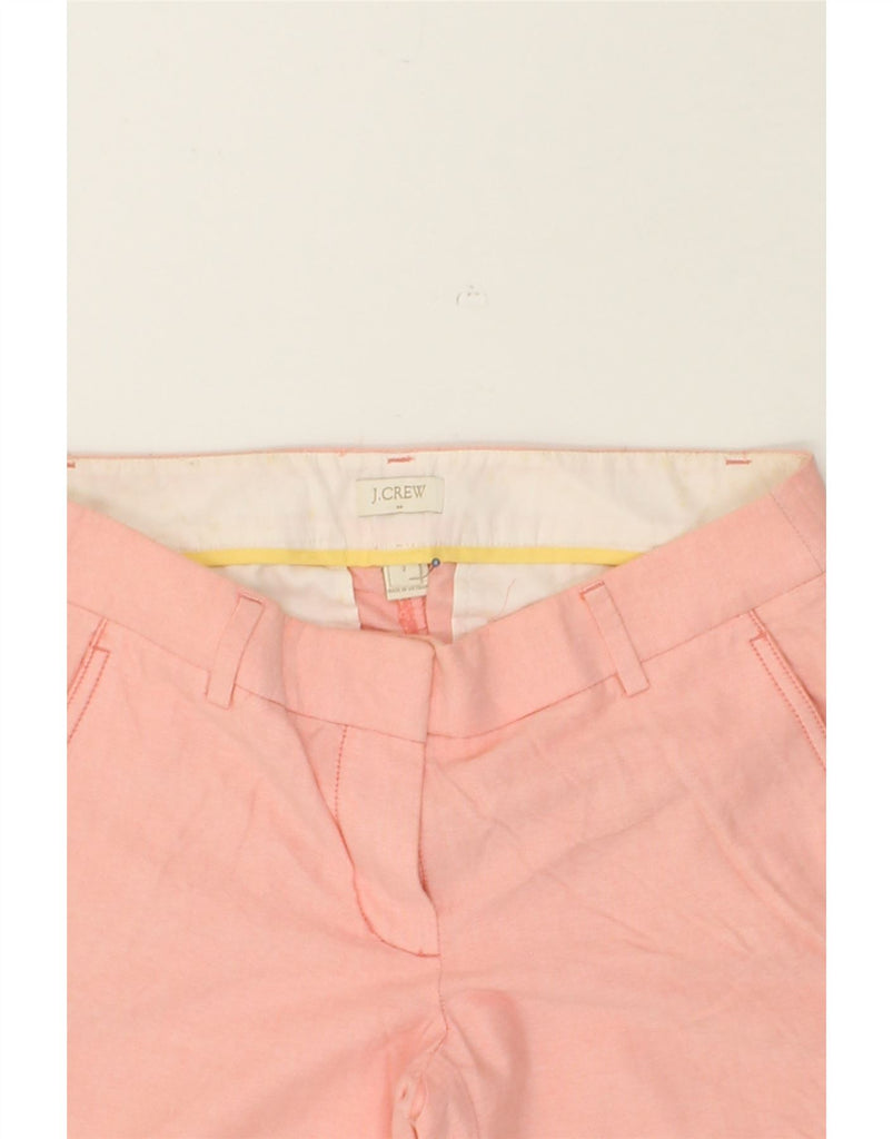J. CREW Womens Tapered Chino Trousers US 2 XS W30 L26  Pink Cotton | Vintage J. Crew | Thrift | Second-Hand J. Crew | Used Clothing | Messina Hembry 