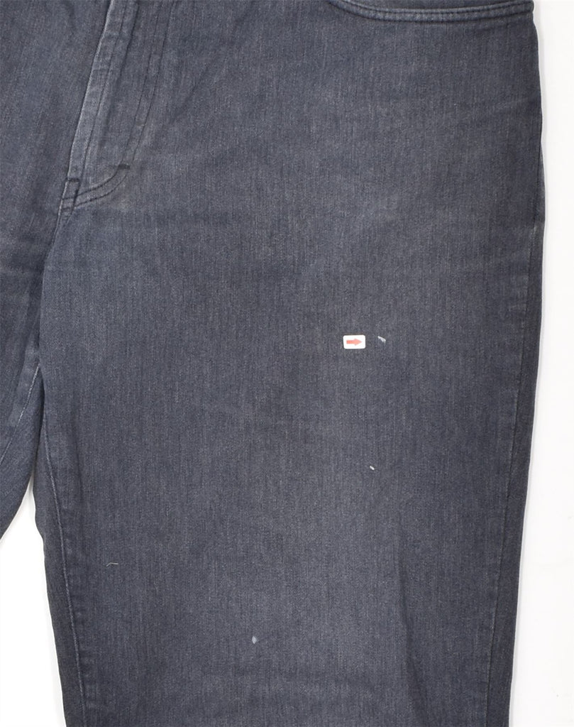 TRUSSARDI Mens Tapered Jeans W34 L34 Grey Cotton | Vintage | Thrift | Second-Hand | Used Clothing | Messina Hembry 