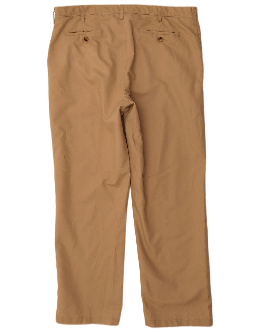 LEE Mens Total Freedom Relaxed Fit Chino Trousers W40 L32 Beige Polyester