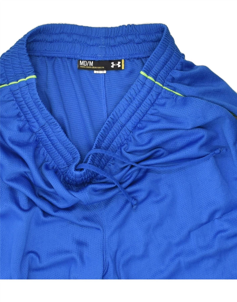 UNDER ARMOUR Mens Sport Shorts Medium Blue | Vintage Under Armour | Thrift | Second-Hand Under Armour | Used Clothing | Messina Hembry 