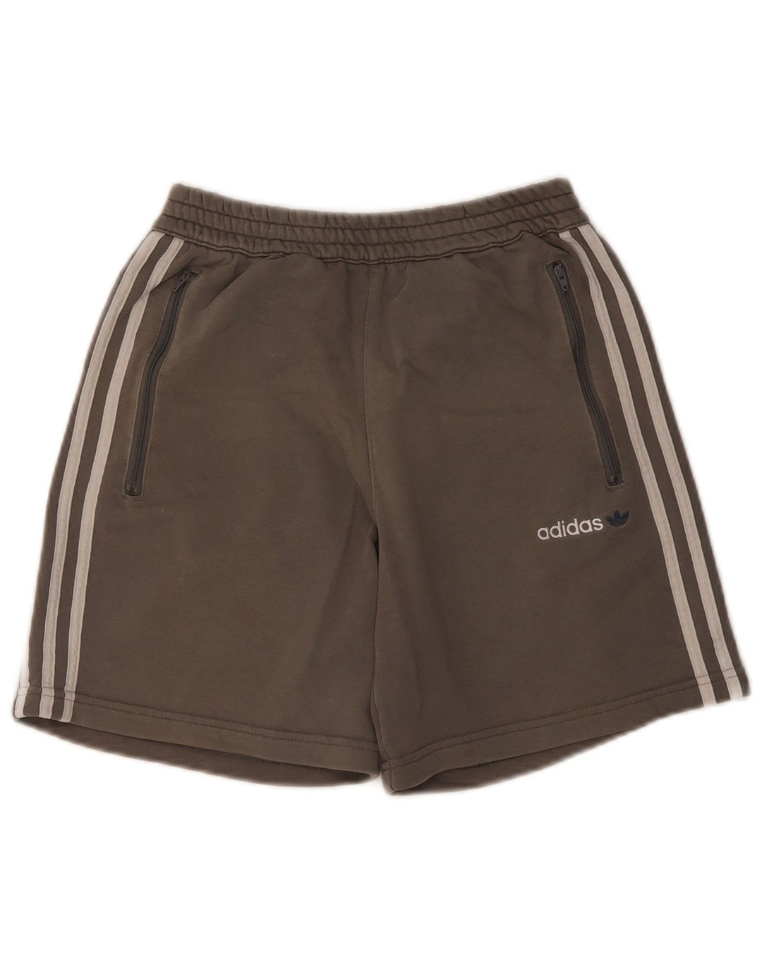 Adidas Mens Sport Shorts Small Grey Cotton
