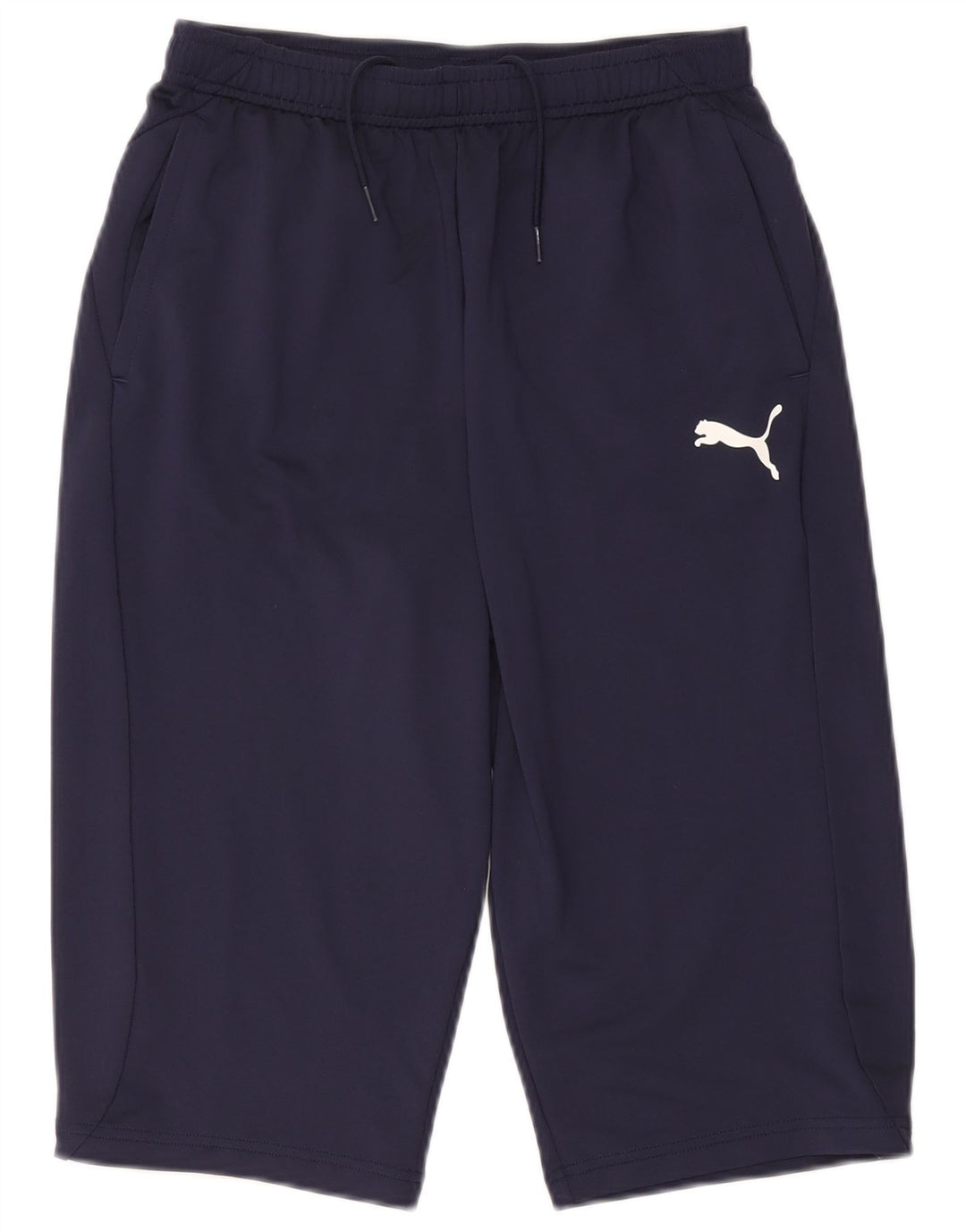Puma Boys Bermuda Sport Shorts 15-16 Years Navy Blue