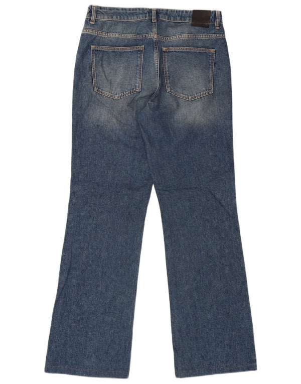 Massimo Dutti Womens High Rise Bootcut Jeans EU 40 Medium W30 L31 Blue