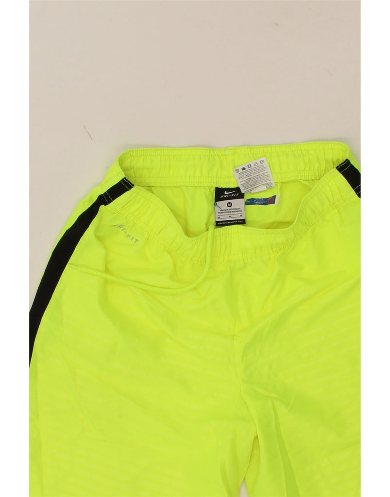 NIKE Boys Dri Fit Sport Shorts 10-11 Years Medium Green Colourblock Vintage Nike and Second-Hand Nike from Messina Hembry 
