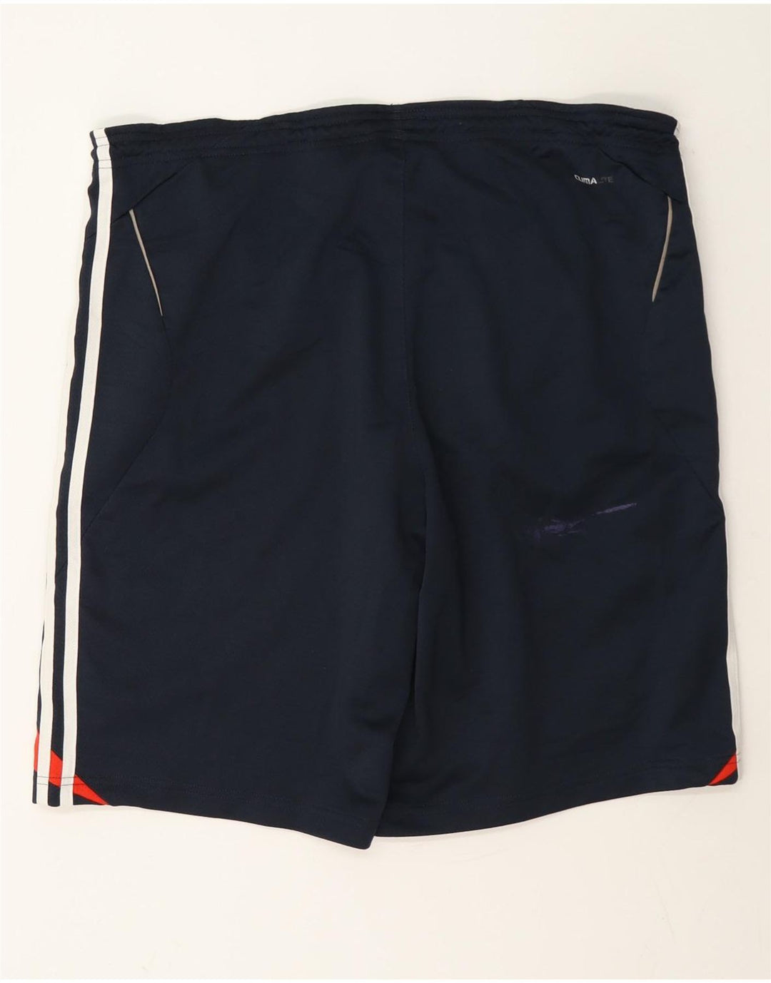 Adidas Mens Climalite Sport Shorts Large Navy Blue Colourblock