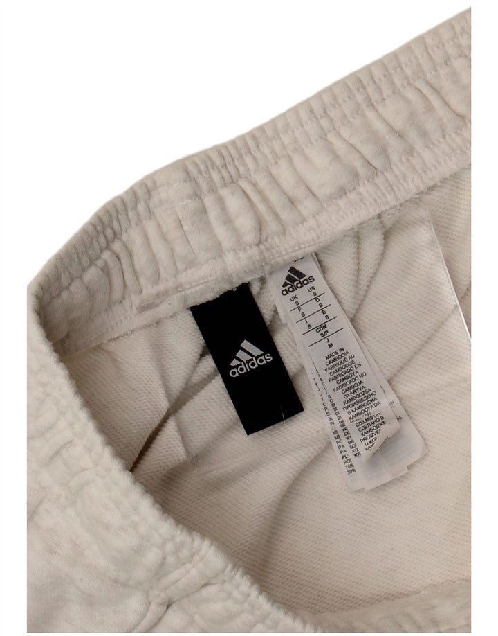 Adidas Mens Sport Shorts Small  White Cotton