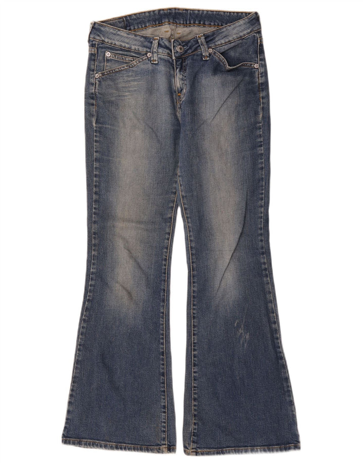 Levi's Womens Flared Jeans W30 L30 Blue Cotton
