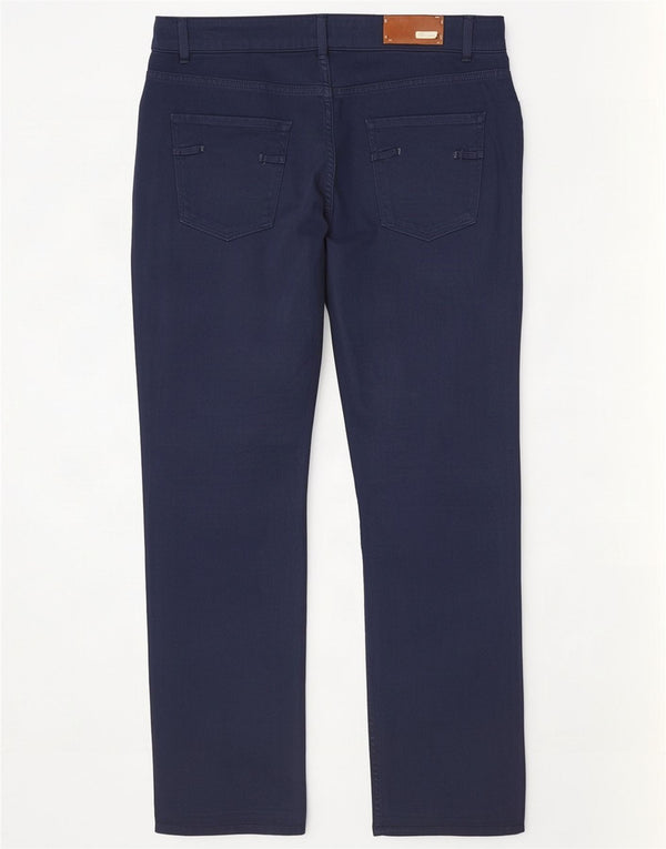 Trussardi Womens Slim Jeans W31 L30 Navy Blue Cotton