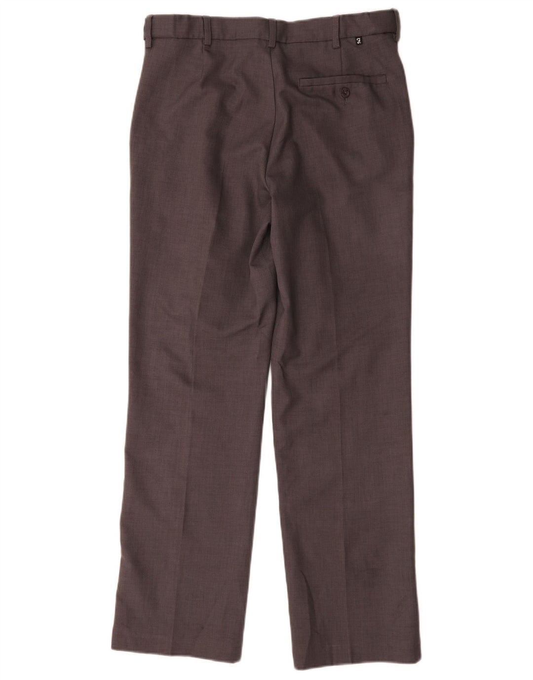 Farah Mens Straight Chino Trousers W32 L31 Grey Polyester