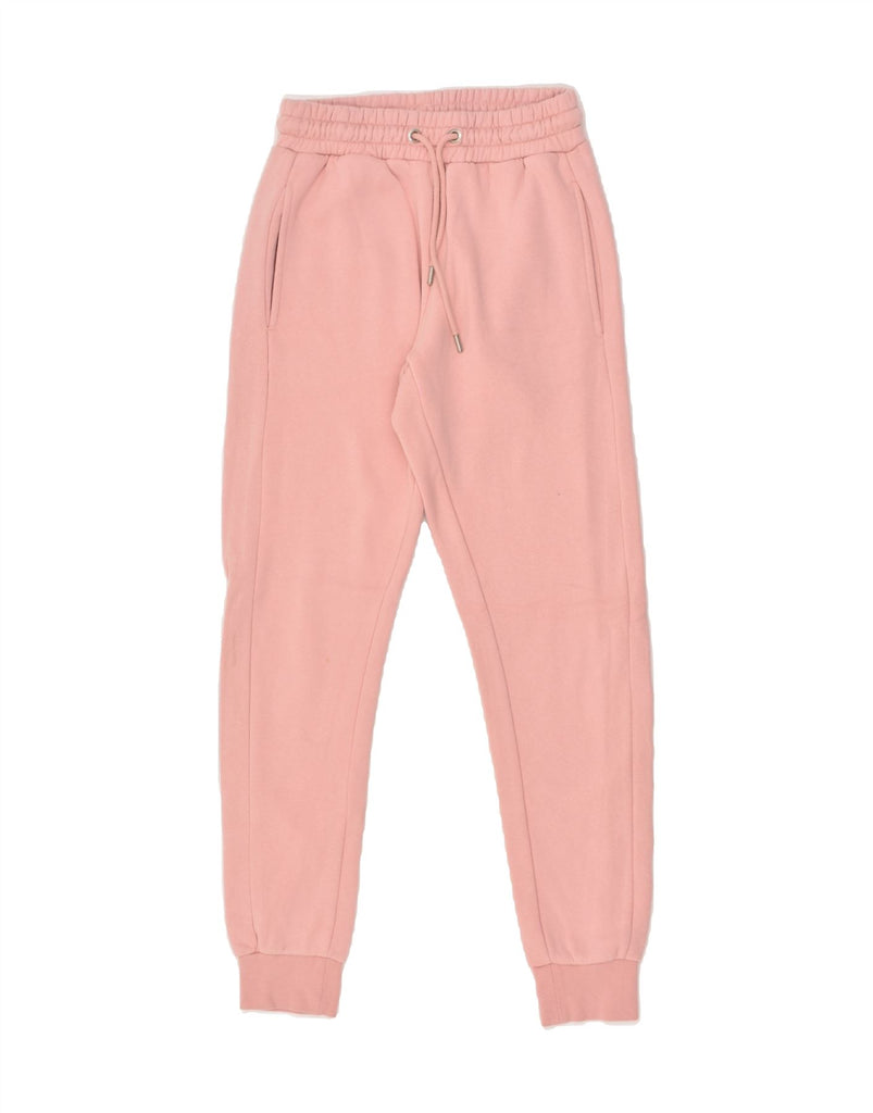 NICCE Womens Tracksuit Trousers Joggers UK 6 XS Pink Cotton | Vintage Nicce | Thrift | Second-Hand Nicce | Used Clothing | Messina Hembry 