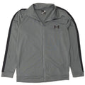 Under Armour Mens Regular Fit Tracksuit Top Jacket Medium Grey Colourblock