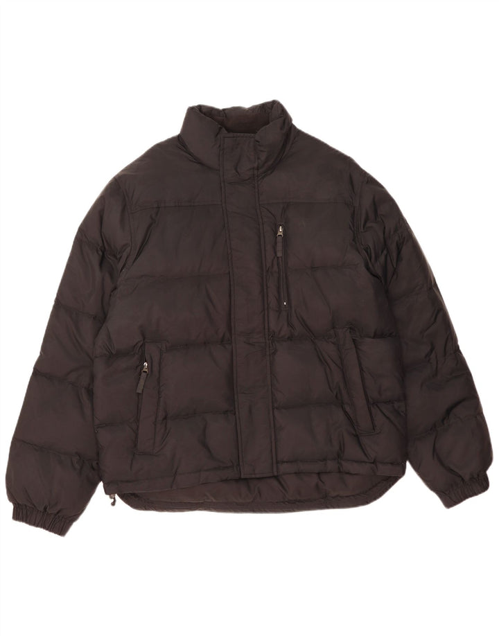 Timberland Mens Padded Jacket UK 40 Large Black Nylon