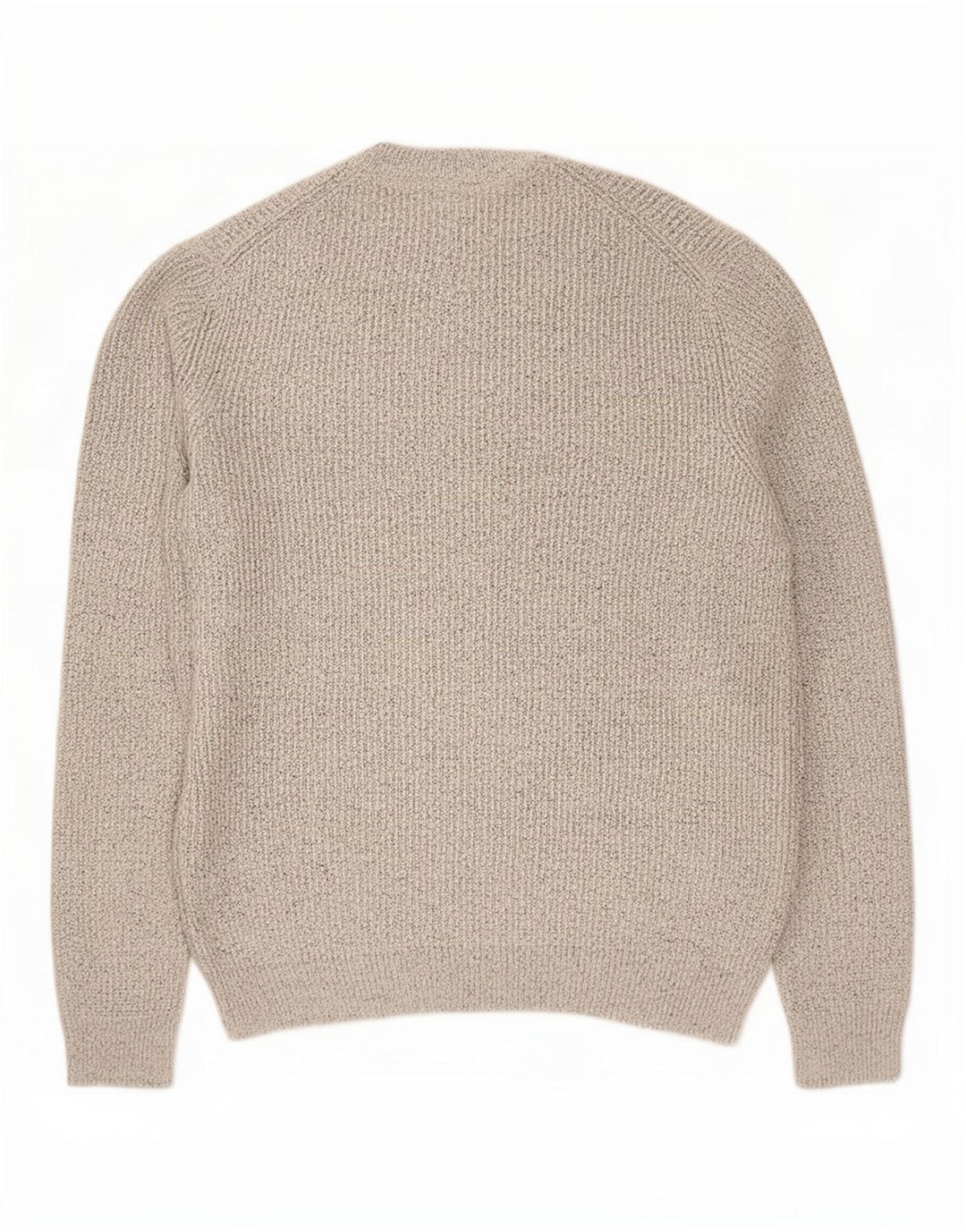 Marks & Spencer Mens Crew Neck Jumper Sweater Large Grey Flecked Polyamide
