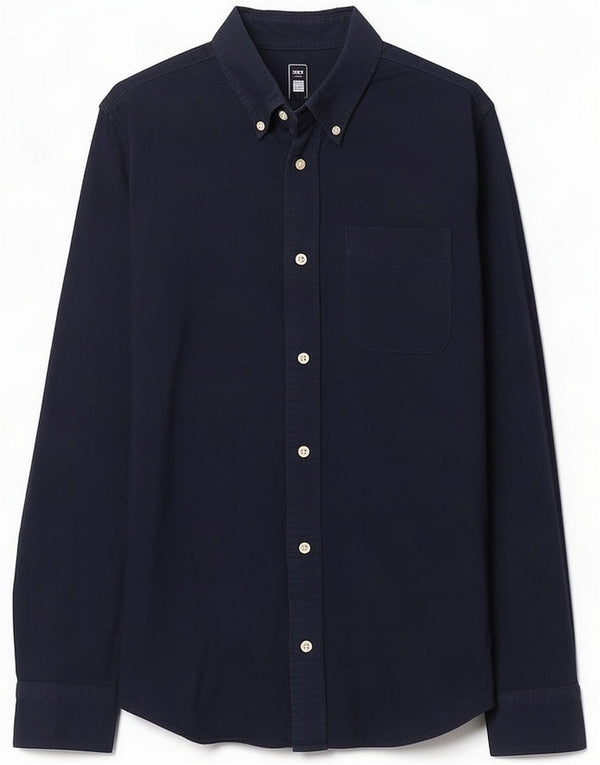 Jack & Jones Mens Shirt XS Navy Blue Cotton
