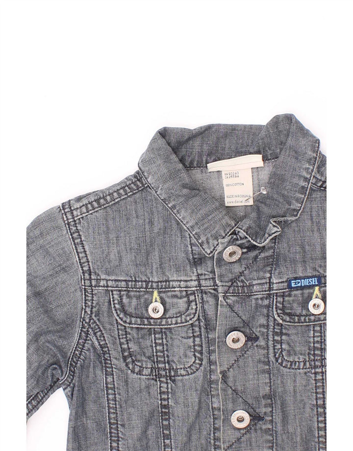 Diesel Boys Denim Jacket 2-3 Years Blue Cotton