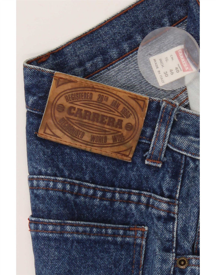 Carrera Womens Cropped Jeans W30 L25 Blue Cotton