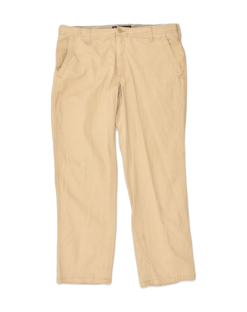 LEE Mens Weekend Straight Chino Trousers W38 L32 Beige Cotton | Vintage Lee | Thrift | Second-Hand Lee | Used Clothing | Messina Hembry 