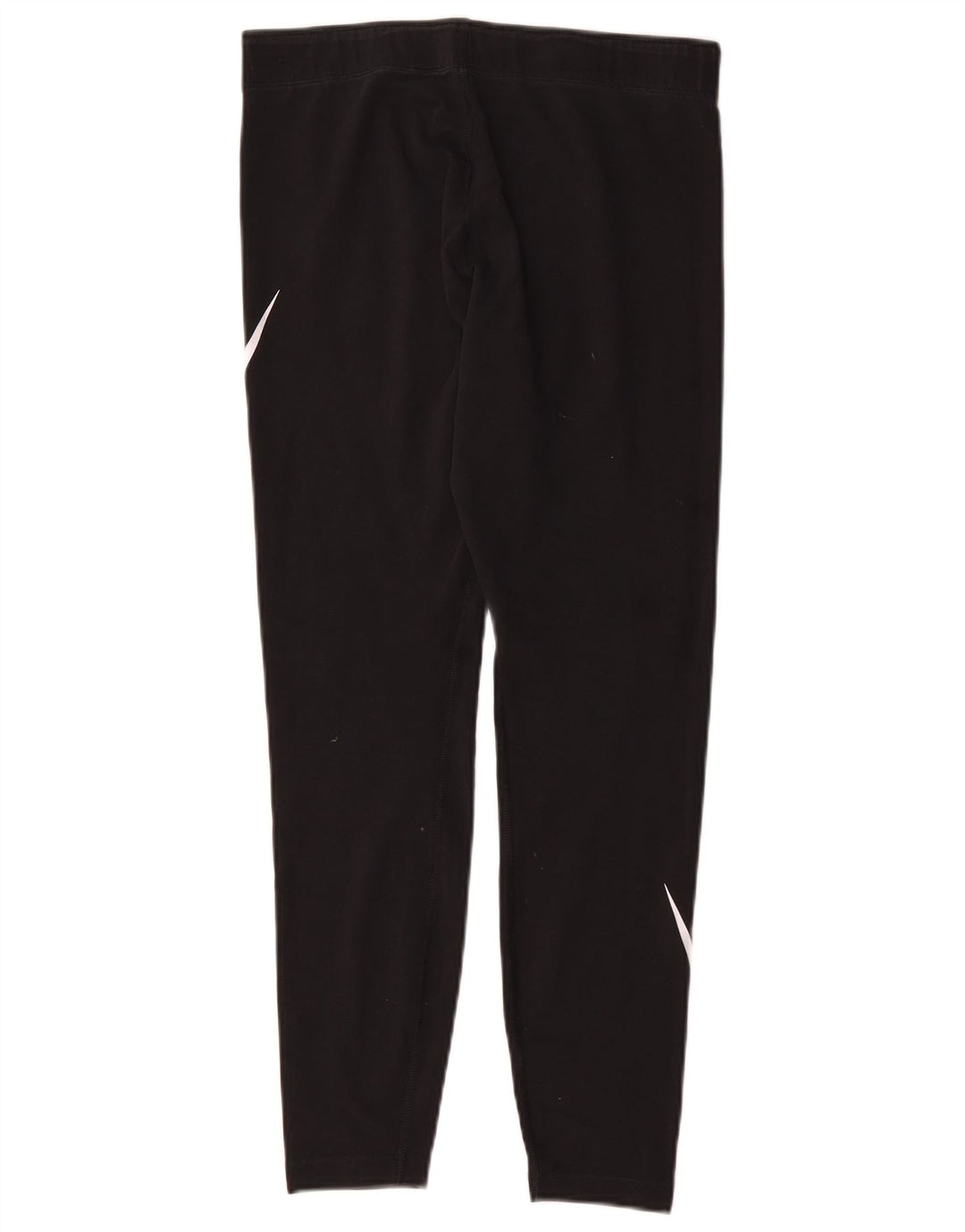Nike Womens Graphic Leggings UK 14 Large Black Polyester