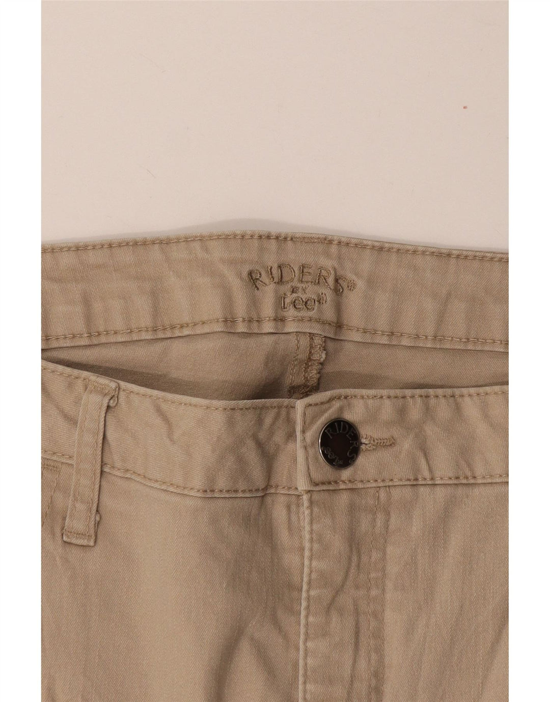 LEE Mens Riders Casual Shorts W34 Large Beige