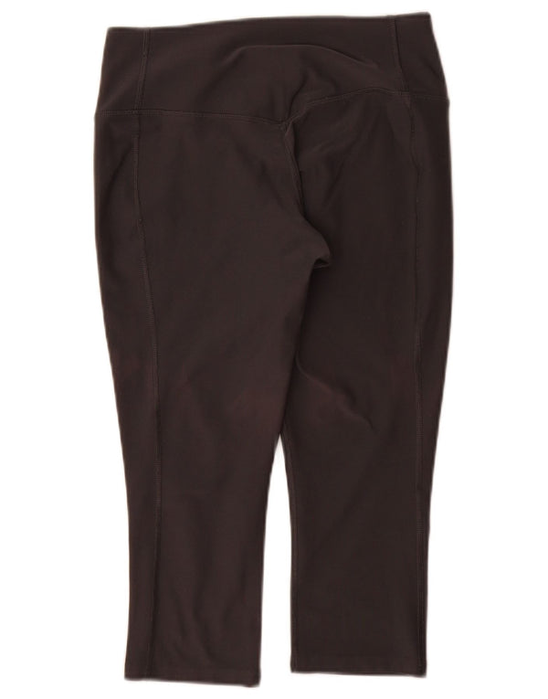 Nike Womens Dri Fit Capri Leggings UK 8 Small Black