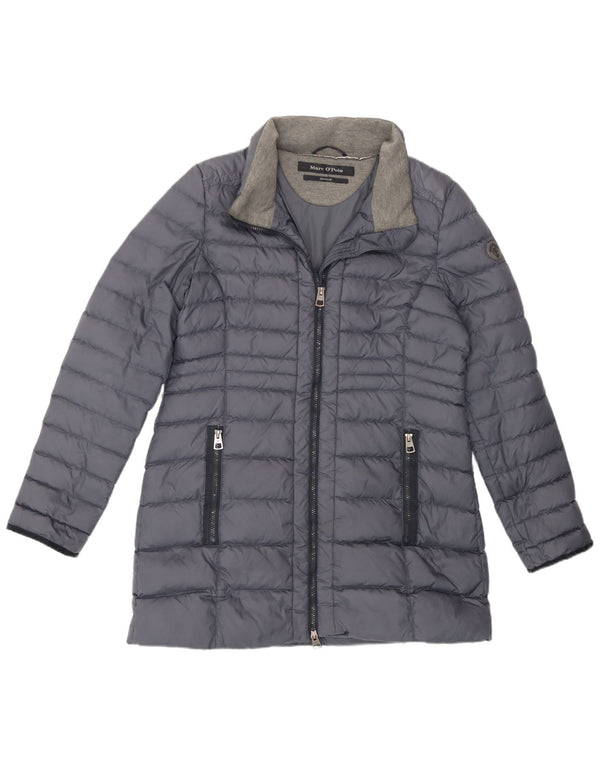 Marc O'Polo Womens Padded Coat IT 42 Medium Grey Polyamide