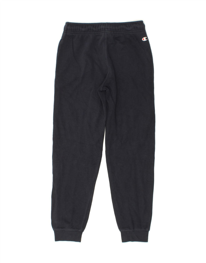CHAMPION Boys Tracksuit Trousers Joggers 9-10 Years Medium Navy Blue Vintage Champion and Second-Hand Champion from Messina Hembry 