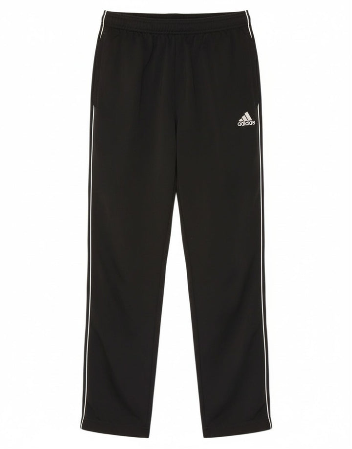 Adidas Mens Tracksuit Trousers Joggers Large  Black Polyester