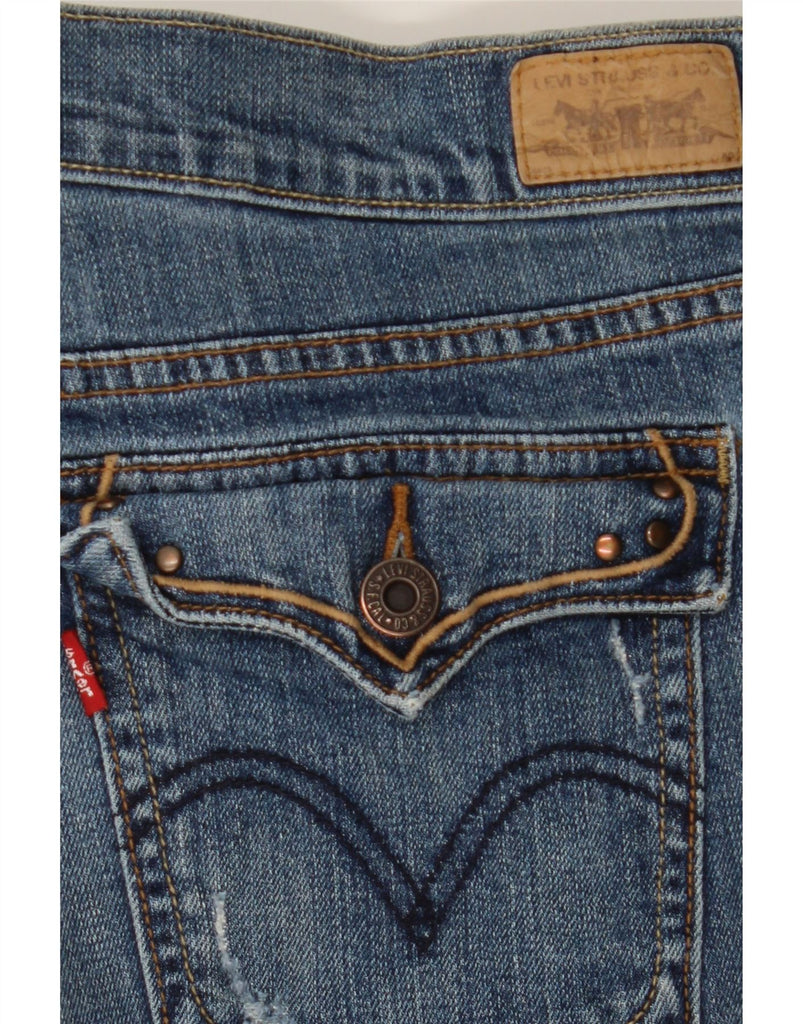 LEVI'S Womens 515 Bootcut Jeans W32 L28 Blue Cotton Vintage Levi's and Second-Hand Levi's from Messina Hembry 