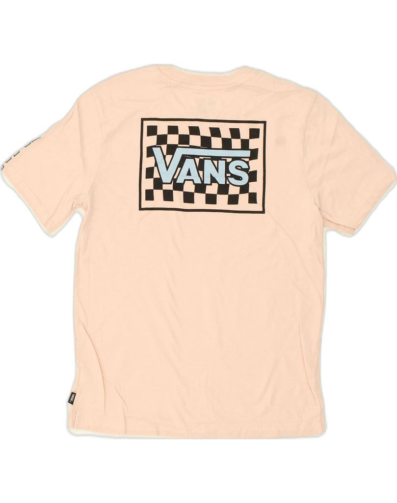 VANS Mens Graphic T-Shirt Top XS Beige Cotton | Vintage Vans | Thrift | Second-Hand Vans | Used Clothing | Messina Hembry 