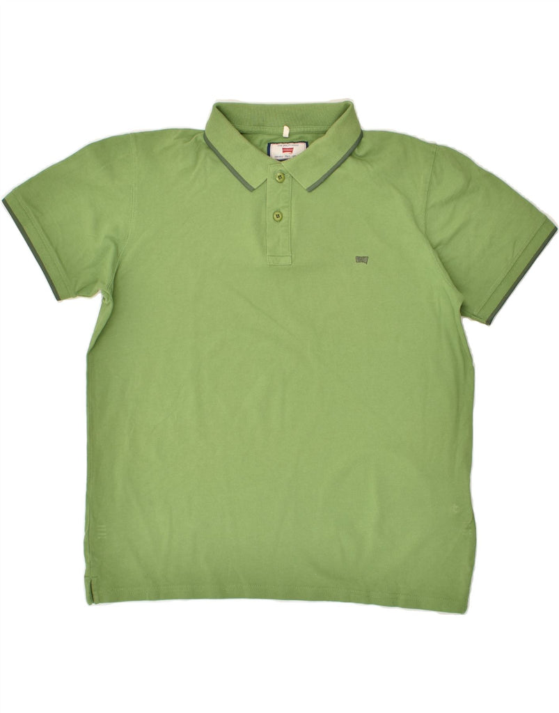 CARRERA Mens Polo Shirt XL Green Cotton | Vintage Carrera | Thrift | Second-Hand Carrera | Used Clothing | Messina Hembry 